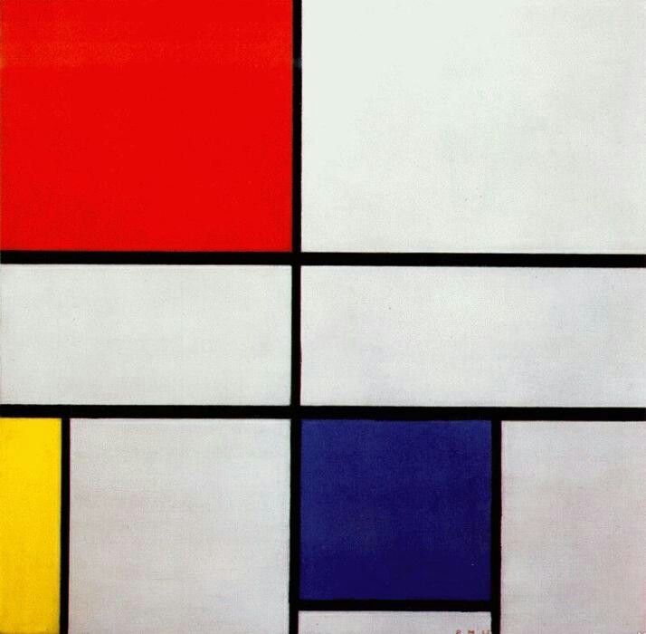 Movil decorativo Composición III - Piet Mondrian - Imagen 3