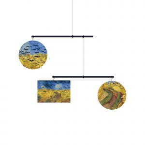 Movil decorativo Trigal con Cuervos - Vincent Willem Van Gogh