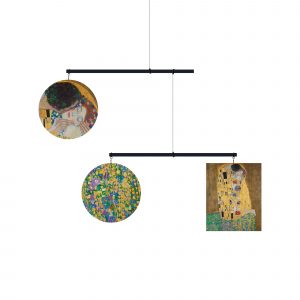 Movil decorativo El Beso - Gustav Klimt