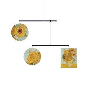 Movil decorativo Jarrón con doce girasoles - Vincent Willem Van Gogh